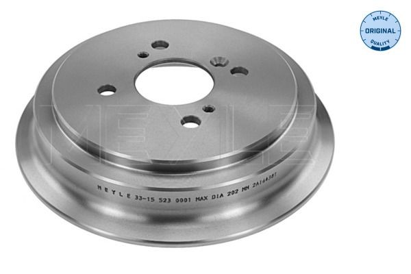 MEYLE 33-15 523 0001: Piduritrummel Tagasild, 245mm, ORIGINAL Quality