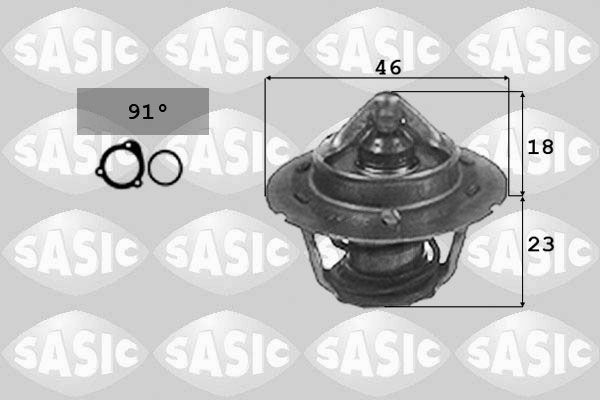 SASIC 3306007: Termostaat, Jahutusvedelik