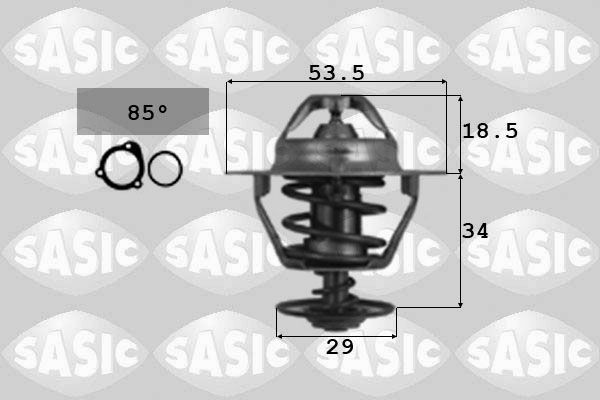 SASIC 3306029: Termostaat, Jahutusvedelik