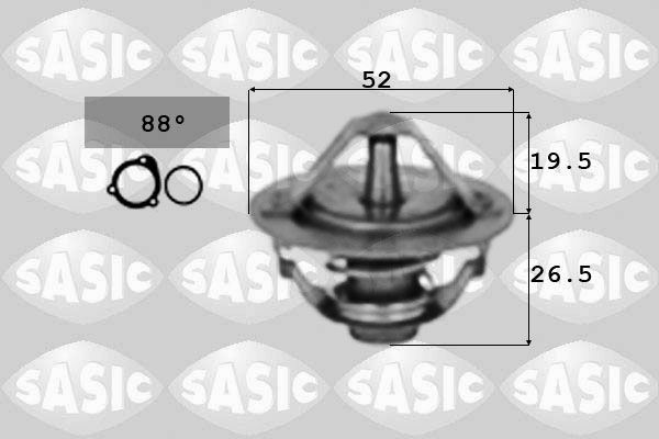 SASIC 3306032: Termostaat, Jahutusvedelik