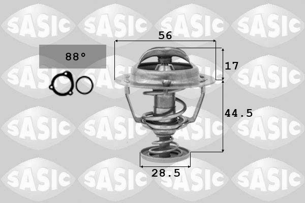 SASIC 3306039: Termostaat, Jahutusvedelik
