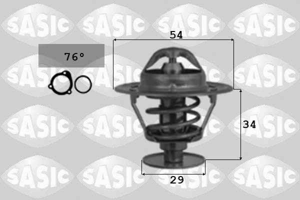 SASIC 3306040: Termostaat, Jahutusvedelik