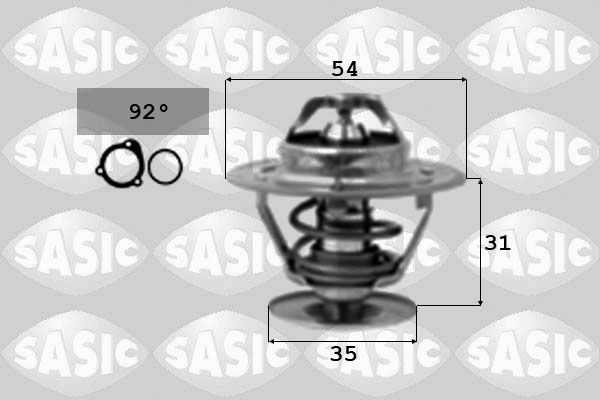 SASIC 3306067: Termostaat, Jahutusvedelik