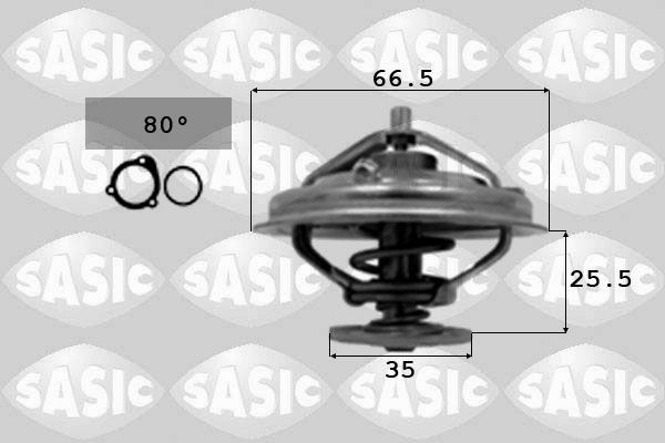 SASIC 3306070: Termostaat, Jahutusvedelik