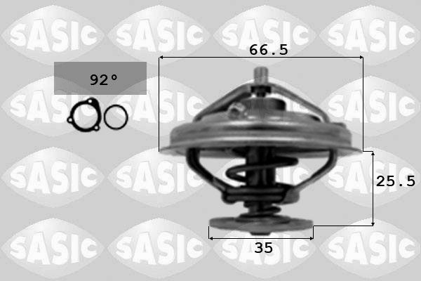 SASIC 3306075: Termostaat, Jahutusvedelik