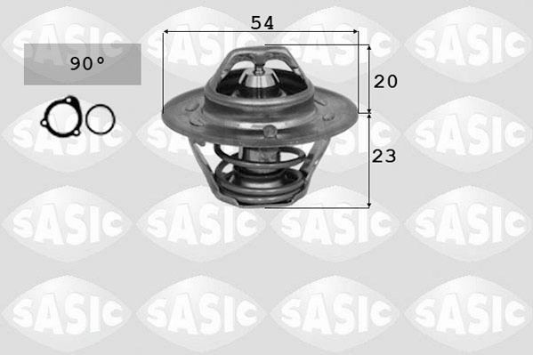 SASIC 3306093: Termostaat, Jahutusvedelik