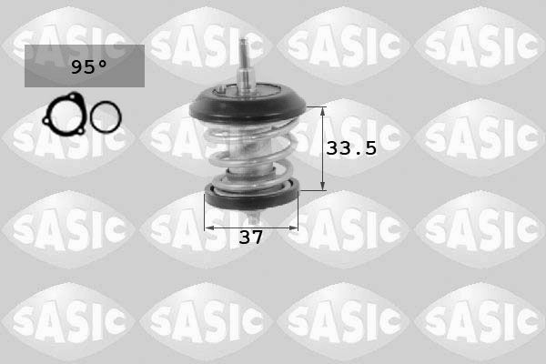 SASIC 3306101: Termostatas, aušinimo skystis