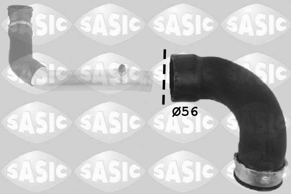 SASIC 3336123: Kompressoriõhuvoolik Kompressoriõhu radiaator, Väljapääs