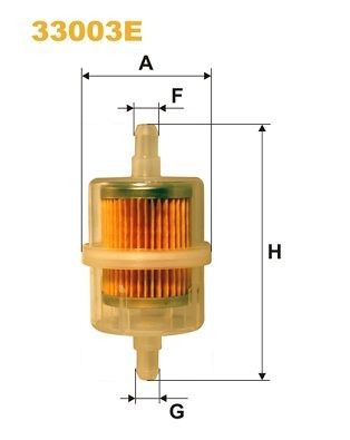 WIX FILTERS 33721: Filtru combustibil