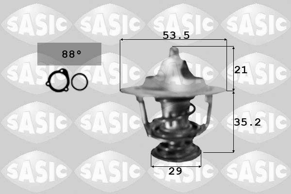 SASIC 3381031: Termostaat, Jahutusvedelik