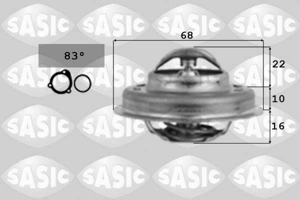 SASIC 3381241: Termostaat, Jahutusvedelik