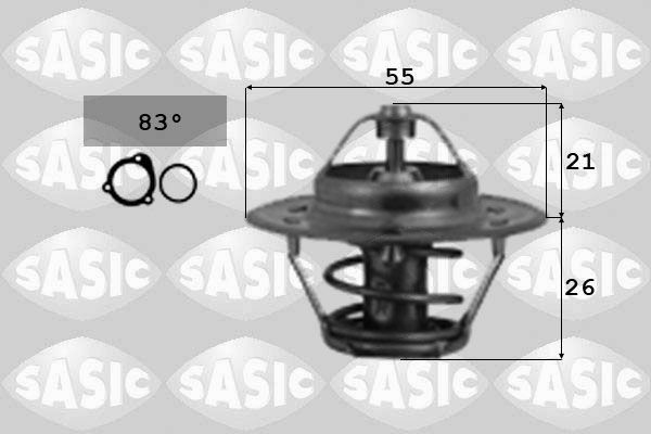 SASIC 3381391: Termostaat, Jahutusvedelik