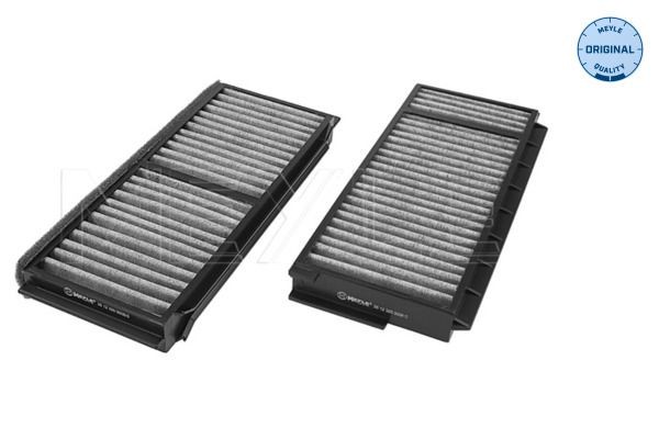 MEYLE 35-12 320 0008/S: Filter, salongiõhk Aktiivsöefilter, Filtrer, lõhna absorbeeriva toimega, ORIGINAL Quality