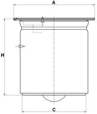 MANN-FILTER CF 13 110: Lisa õhufilter