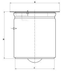 MANN-FILTER H 69/1: Filter, tööhüdraulika