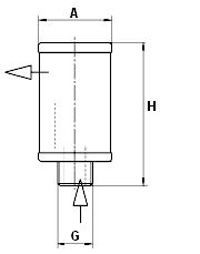 MANN-FILTER HD 12 112: Filtru, sistem hidraulic primar