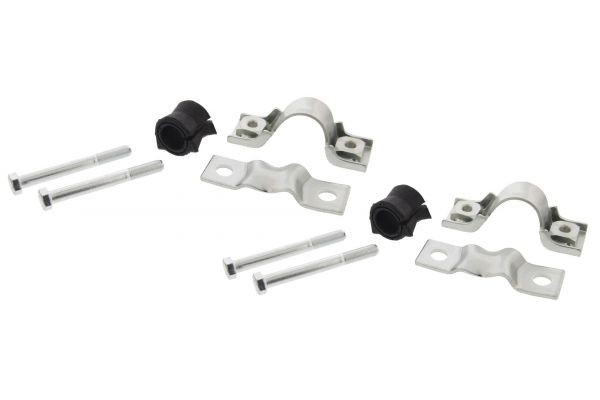 MAPCO 36001: Set reparatie, bucsa bara stabilizatoare punte fata, cu bucsa de cauciuc, cu suruburi, cu carcase