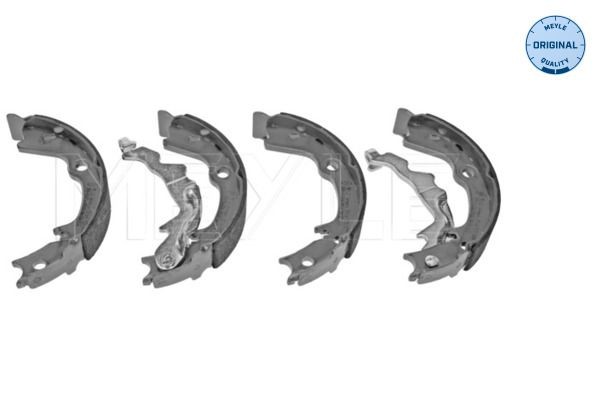 MEYLE 37-14 533 0006: Piduriklotside komplekt Tagasild, 170mm, koos kangiga, ilma vedruta, ORIGINAL Quality