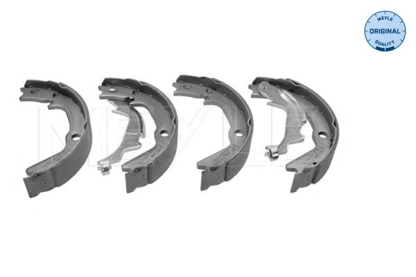 MEYLE 37-14 533 0018: Set saboti frana, frana de mana puntea spate, 170mm, cu pârghie, fara arc, ORIGINAL Quality