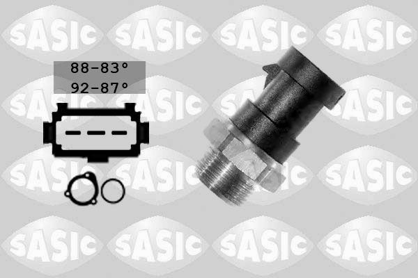 SASIC 3800001: Temperatuurilülitus, radiaatorivent.