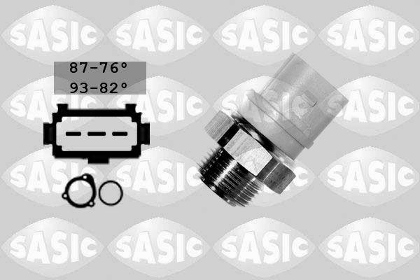 SASIC 3806007: Temperatūros jungiklis, radiatoriaus ventiliatorius