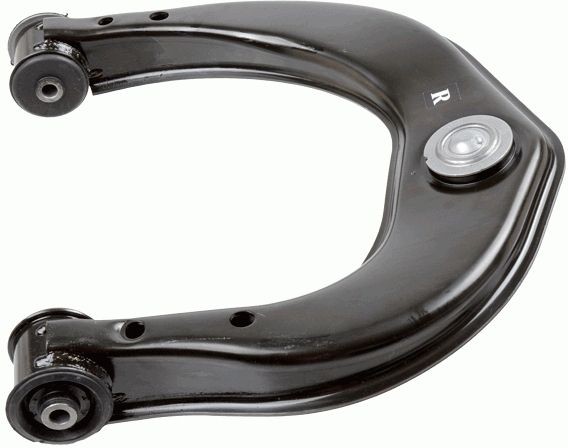 LEMFÖRDER 38655 01: Braccio oscillante, sospensione ruota Assale anteriore, Dx, Superiore, Lamiera d'acciaio