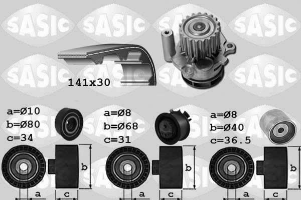 SASIC 3906029: Veepump + hammasrihmakomplekt