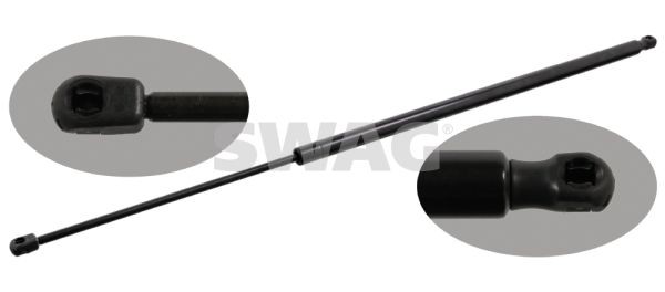 SWAG 40 93 4515: Amortiguador de maletero SWAG extra ambos lados, 905mm