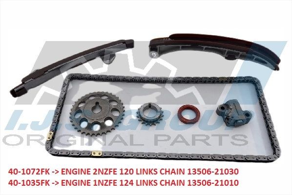 IJS GROUP 40-1035FK: Mootori keti komplekt Technology & Quality