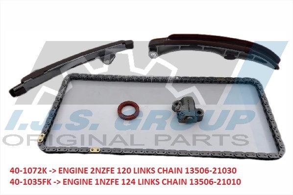 IJS GROUP 40-1035K: Mootori keti komplekt Technology & Quality