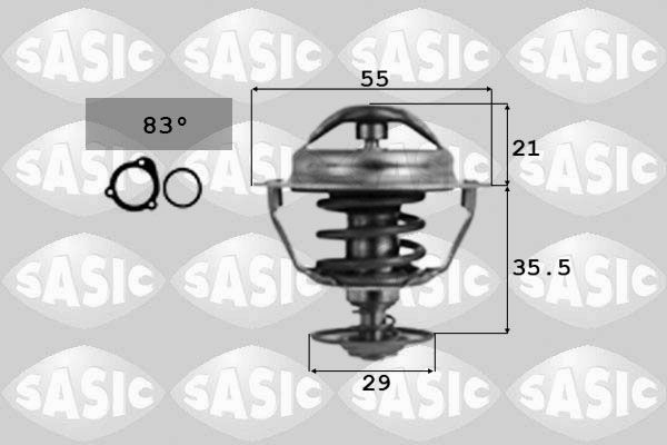 SASIC 4000365: Termostaat, Jahutusvedelik