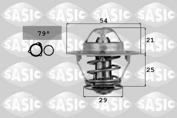 SASIC 4000366: Termostaat, Jahutusvedelik
