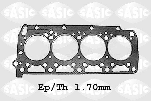 SASIC 4000425QX: Tihend, silindripea 1,7mm, koos montaažikomplektiga