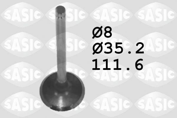 SASIC 4000908: Įvado vožtuvas įleidimo pusė