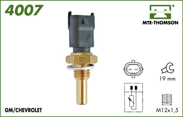 MTE-THOMSON 4007: Andur, Jahutusvedeliku temp.