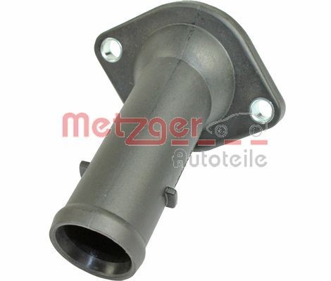 METZGER 4010140: Flansa lichid racire Bloc motor, Termostat, stanga, fara etansare