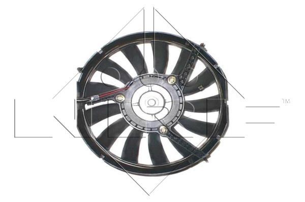 NRF 47206: Radiaatori ventilaator 280mm, koos jahutusventilaatoriraamiga(Zarge)