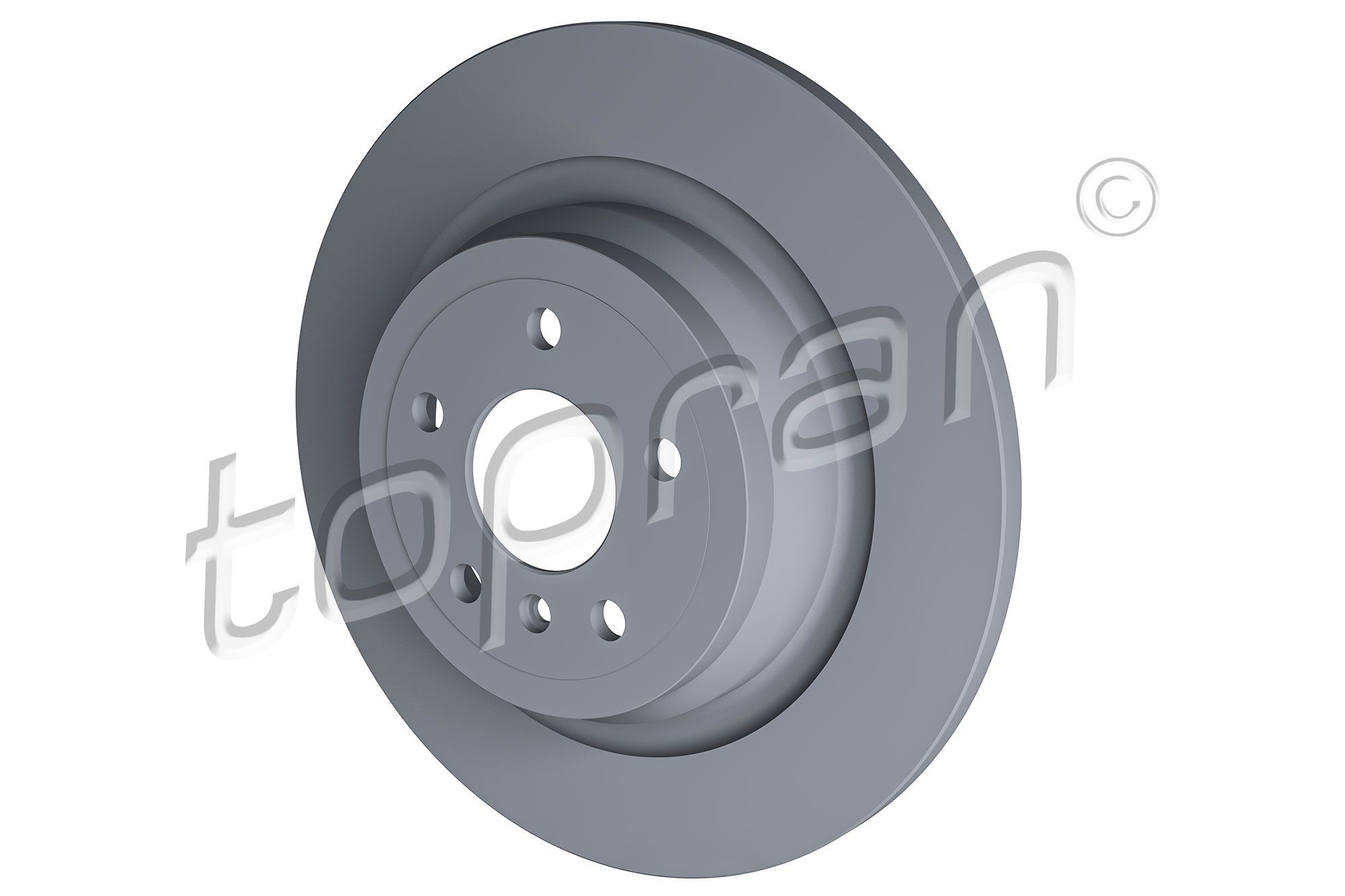 TOPRAN 409 483: Piduriketas COATED Tagasild, Ø: 325mm, täis, Ø: 325mm, kaetud