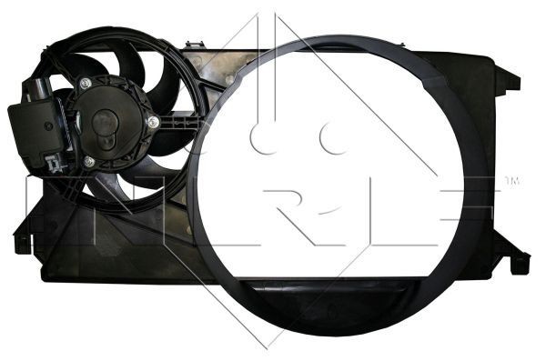NRF 47265: Radiaatori ventilaator 270mm, koos juhtseadmega, koos jahutusventilaatoriraamiga(Zarge)
