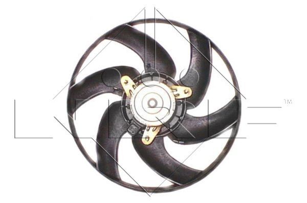 NRF 47329: Radiaatori ventilaator 335mm, ilma jahutusventilaatoriraamita(lenk)