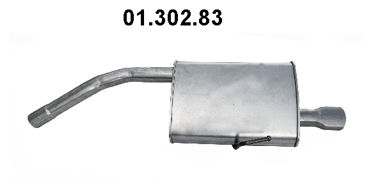 EBERSPÄCHER 01.302.83: Lõppsummuti 1110mm