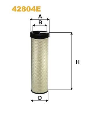 WIX FILTERS 42804E: Antrinis oro filtras