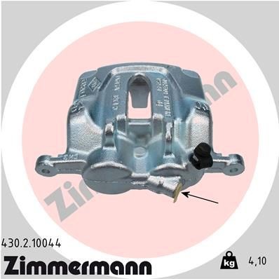 ZIMMERMANN 430.2.10044: Pidurisadul esisild paremal, ilma kinnituseta