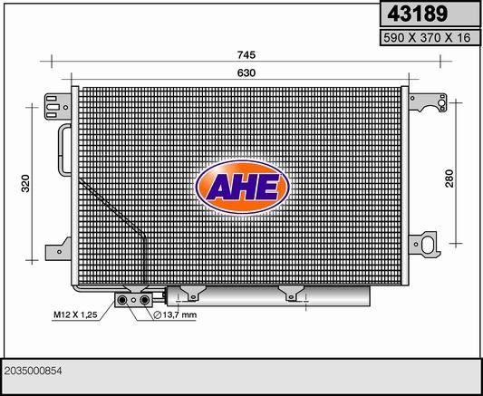 AHE 43189: Condensator, climatizare