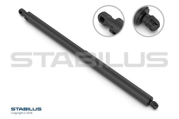 STABILUS 432379: Gasfjäder till baklucka 572,5mm, med ytterfjäder // FEDERBEIN
