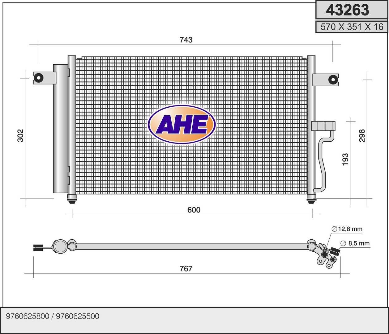 AHE 43263: Condensator, climatizare