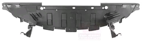 VAN WEZEL 4327701: Material amortizare zgomot, nisa motor Bara protectie, partea de jos