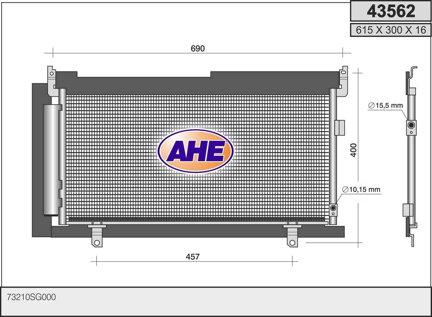 AHE 43562: Condensator, climatizare