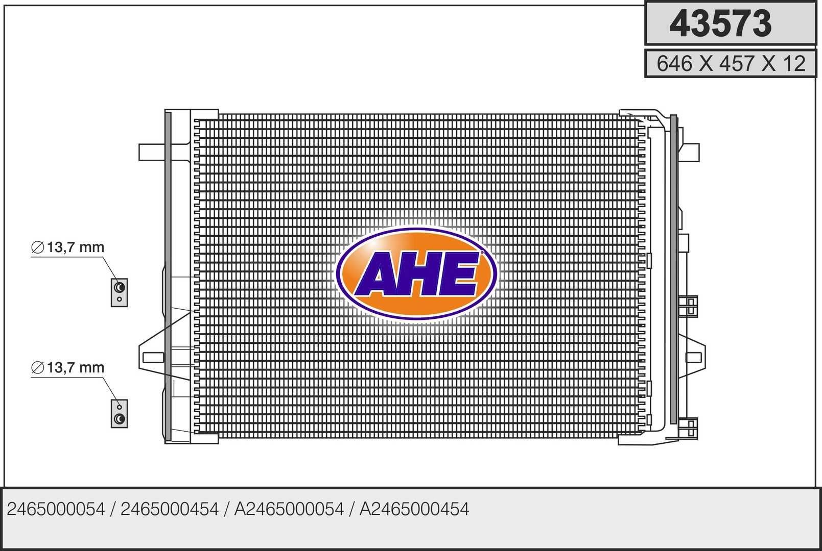 AHE 43573: Condensator, climatizare