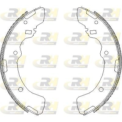ROADHOUSE 4379.00: Set saboti frana puntea spate, 254mm, fara levier